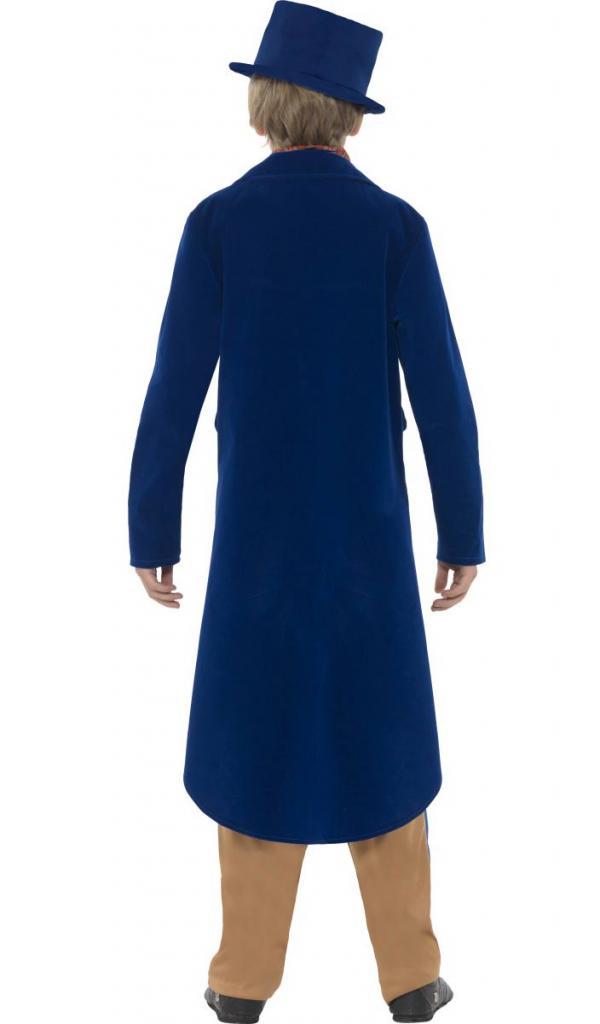 Dickensian Boy Costume - Back View