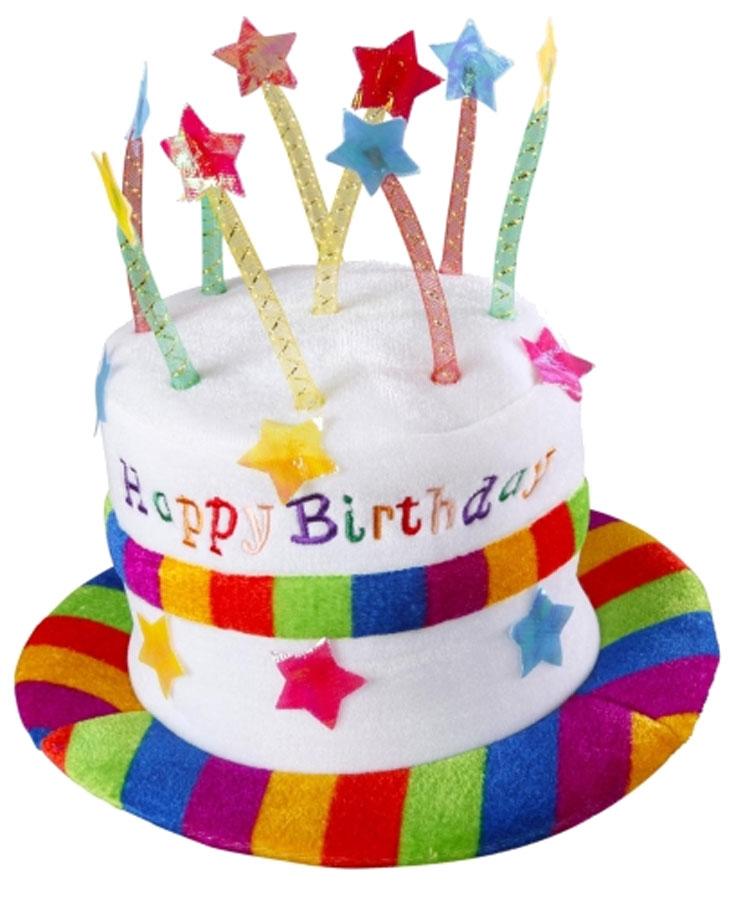 Birthday Cake Celebration Hat for Adults