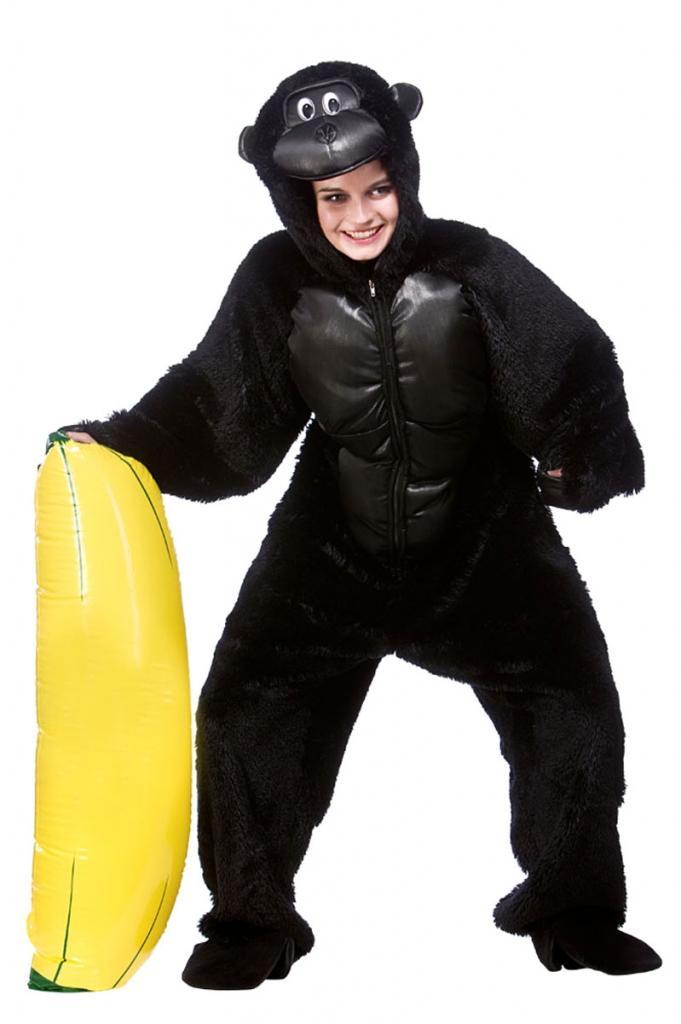 Deluxe Gorilla Costume for Adults by Wicked AA-8914 available at Karnival Costumes