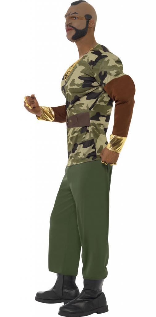 Mr T Premium Costume by Smiffy 23640 | Karnival Costumes