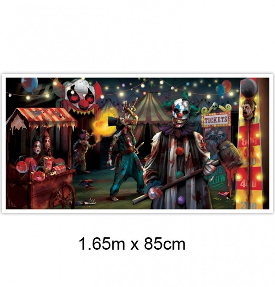 Creepy Carnival Banner by Amscan 120193 available at Karnival Costumes