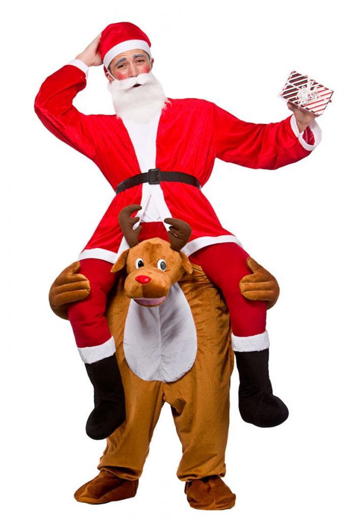 Carry Me Reindeer Fancy Dress Costume by Wicked MA-8593 available from Karnival Costumes