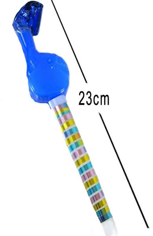 Party Blow-Out in Foil with Blue Elephant from a collection of party goods and noisemakers at Karnival Costumes online party shop