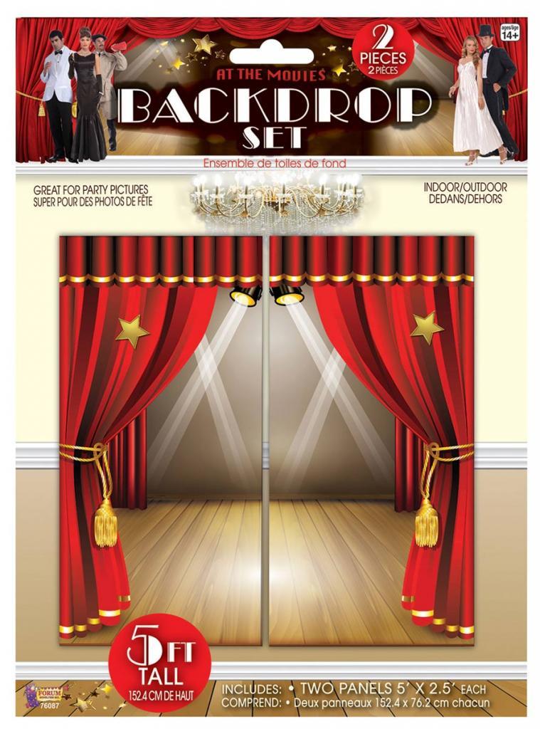 Hollywood At the Movies Backdrop by Forum Novelties 76087 available in the UK from Karnival Costumes