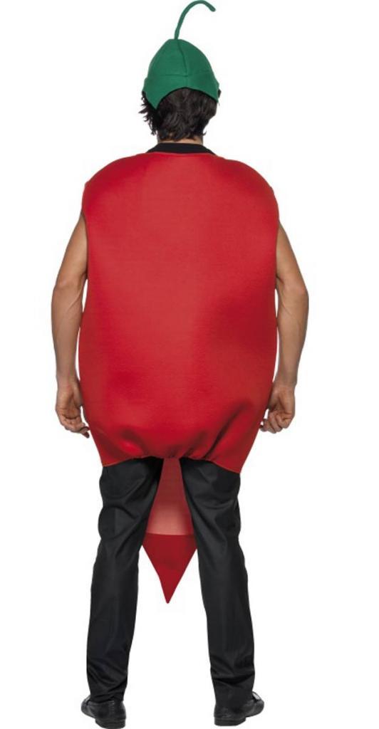 Comical Red Hot Chilli Pepper Costume 20361 available from Karnival Costumes
