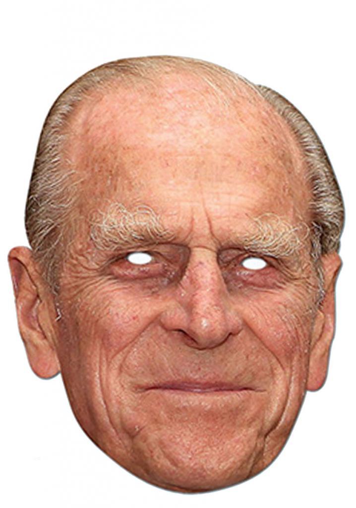HRH Prince Philip Face Mask by Mask-arade PHILI01 available from a Royal Collection at Kanival Costumes online party shop
