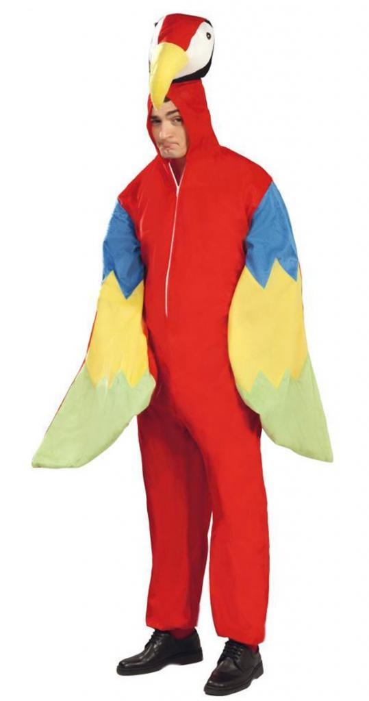 Adults Parrot Costume from a range of funny outfits by Guirca 80303 available in the UK from Karnival Costumes