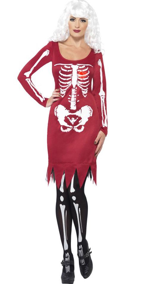 Beauty Bones Fancy Dress Costume by Smiffy 40075 avilable here at Karnival Costumes online Halloween party shop