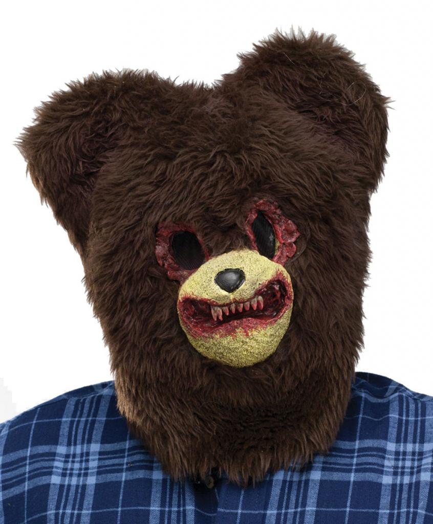 Halloween Scary Bear Mask - Horror Bear Mask ny Fun World 93272 / Palmers 1583 available here at Karnival Costumes online Halloween party shop