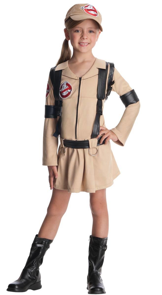 Ghostbusters Fancy Dress Costume for Girls by Rubies 881731 in small, medium and large and available in the UK here at Karnival Costumes online party shop