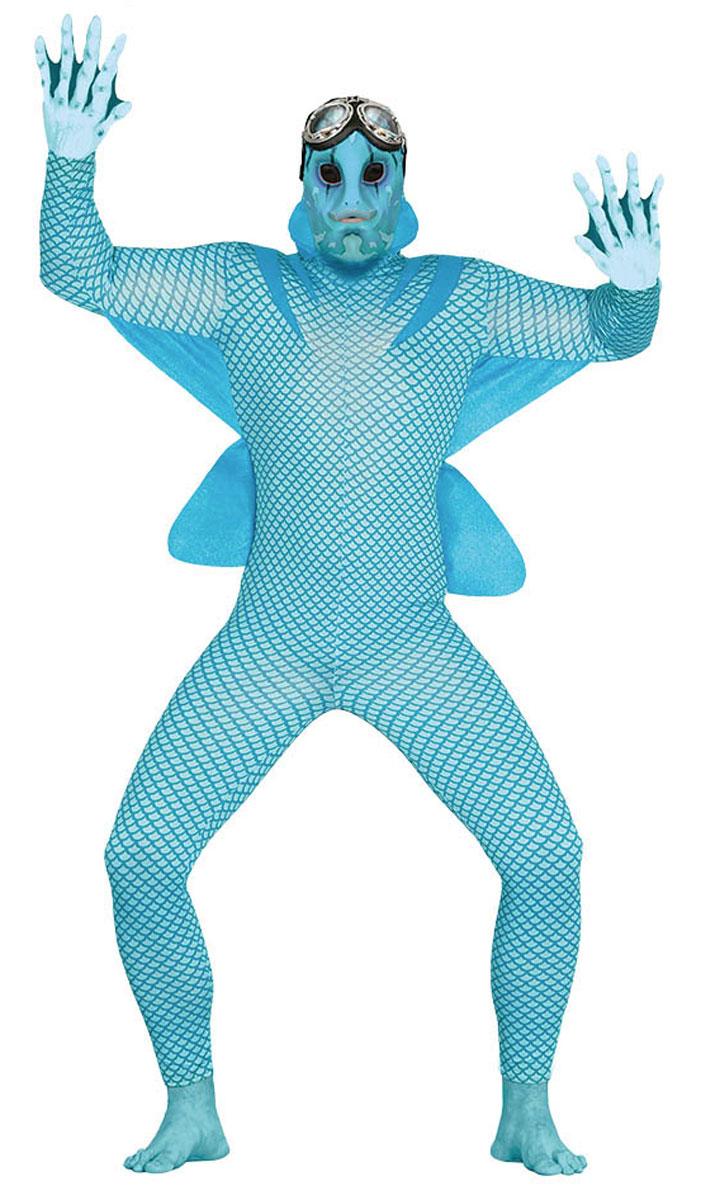 Aquatic Fish Man Costume inspired by Abe Sapien from Hellboy. By Guirca 84472 available in one-size only here at Karnival Costumes online party shop
