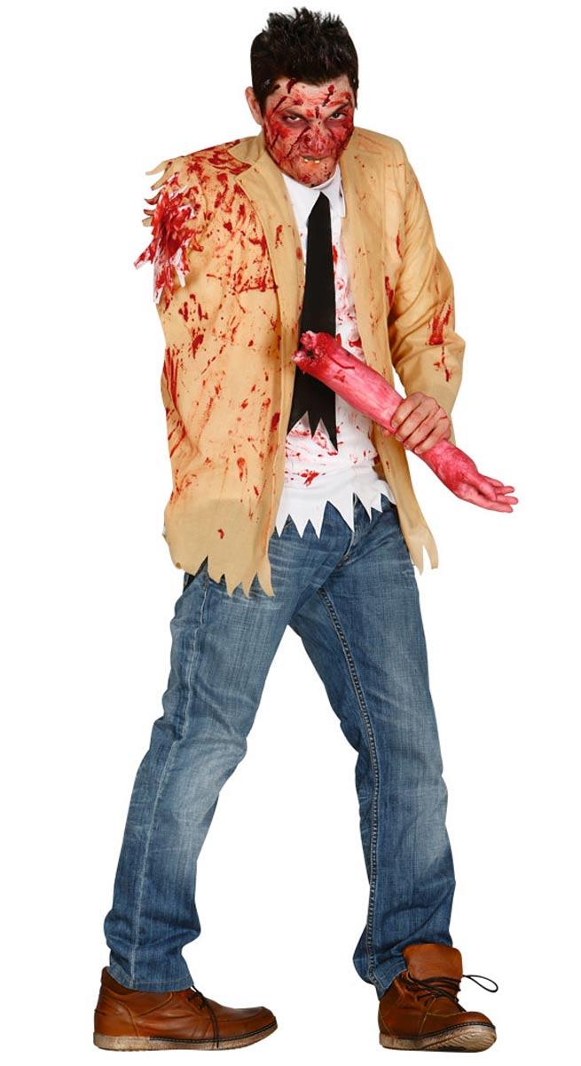 Amputated Arm Zombie Costume for Halloween by Guirca 84296 available here at Karnival Costumes online Halloween party shop