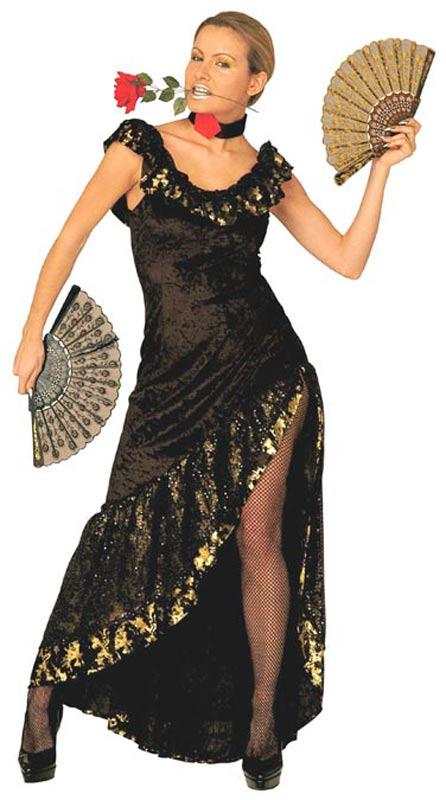 Romana Spanish Lady Costume by Widmann 3279P available here at Karnival Costumes onlien party shop