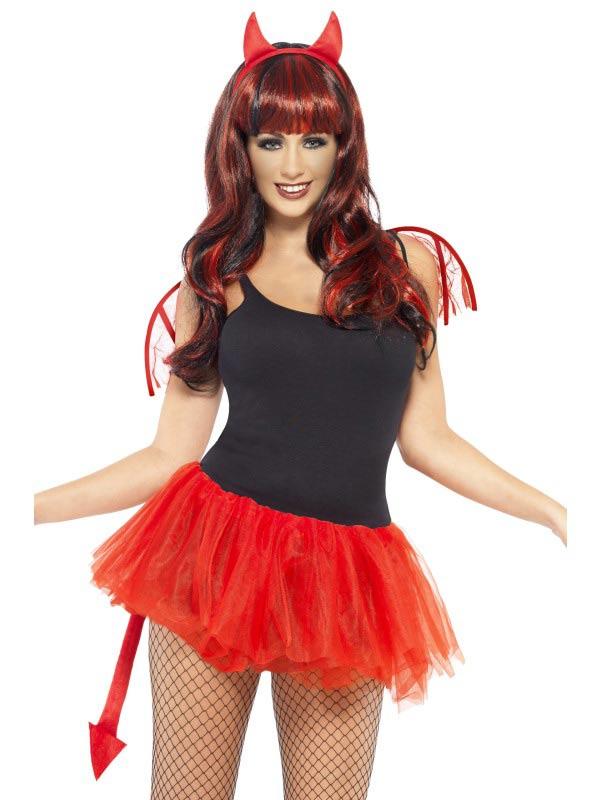 Delicious Devil Kit for Ladies by Smiffys 24861 available here at Karnival Costumes online Hallooween party shop