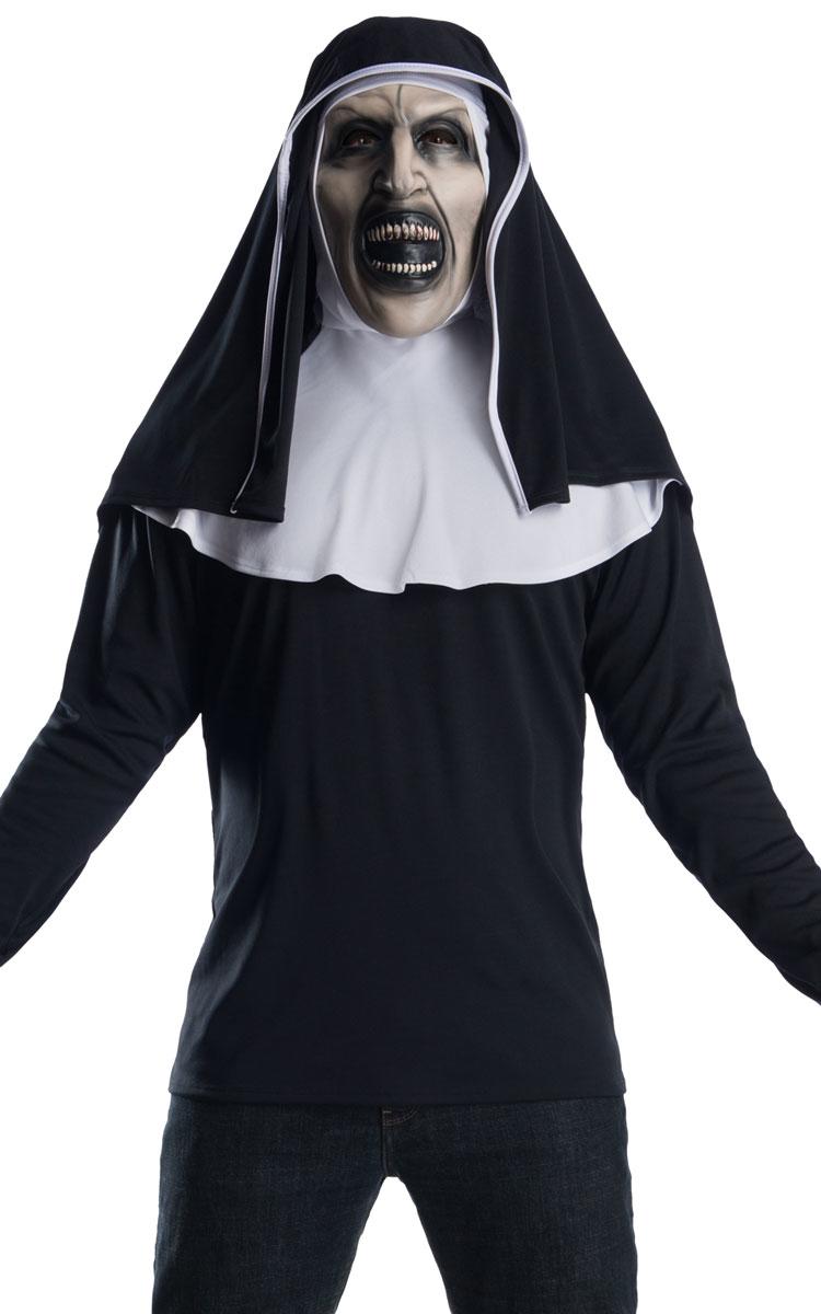 The Nun Costume Top with Face Mask and Whimple by Rubies 700112 available here at Karnival Costuymes online party shop