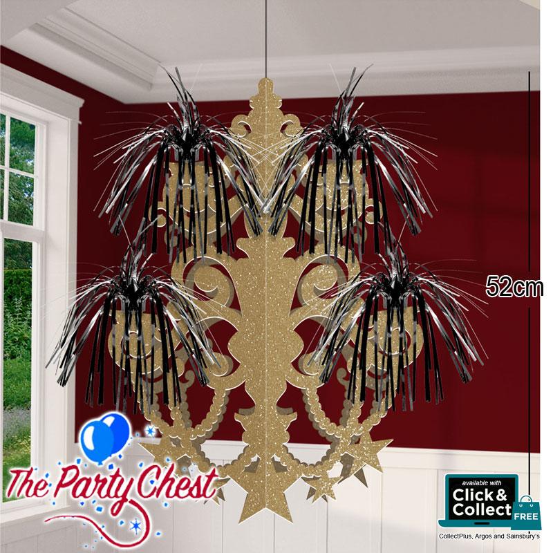 Hollywood Firework Chandelier 36cm x 52cm by Amscan 241997 available here at Karnival Costumes online party shop