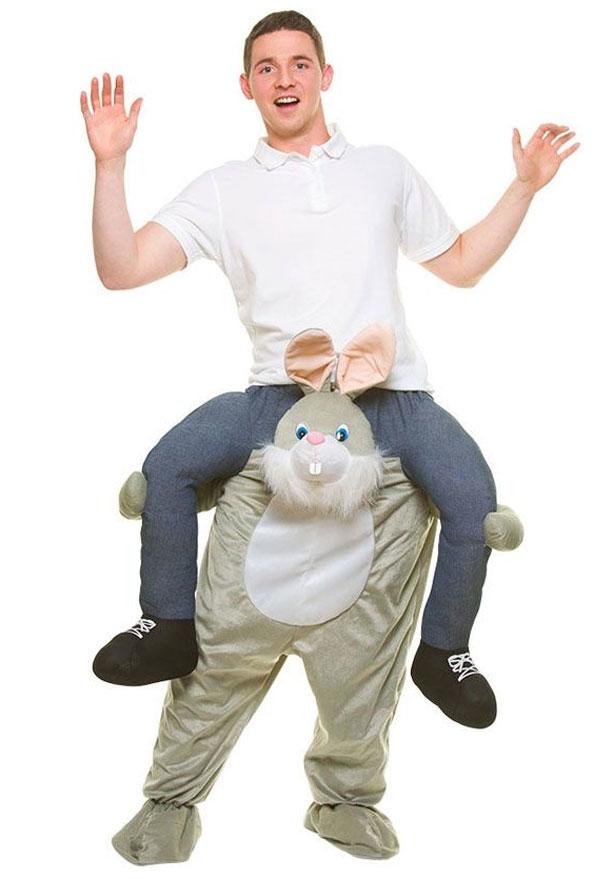 Carry Me Bunny Rabbit Fancy Dress Costume by Wicked Costumes MA-8712 available here at Karnival Costumes online party shop