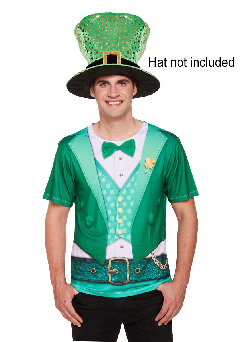 St Patrick's Day Lucky Irish Shirt by Henbrandt U24 300 available here at Karnival Costumes online party shop