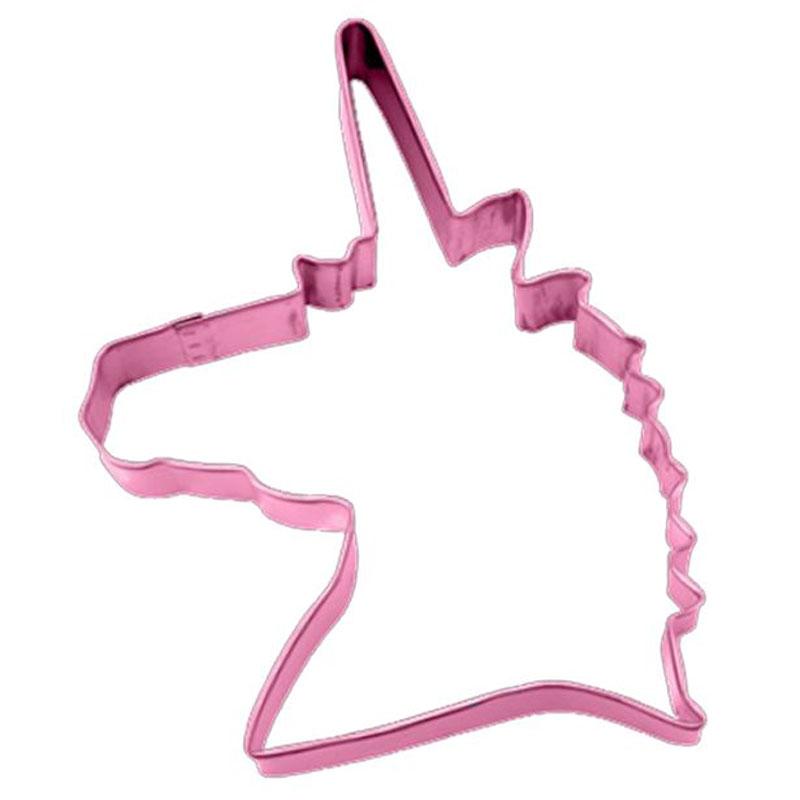 Unicorn Head Cookie Cutter by Anniversary House K0827P available here at Karnival Costumes online party shop