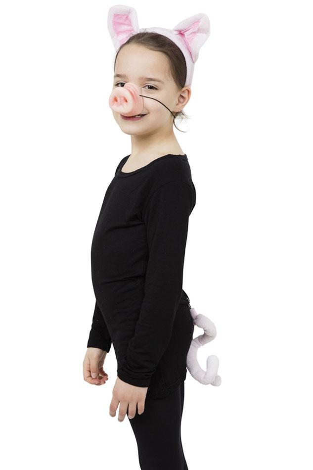 Childrens Instant Pig Fancy Dress Set by Bristol Novelties DS177 available here at Karnival Costumes online party shop