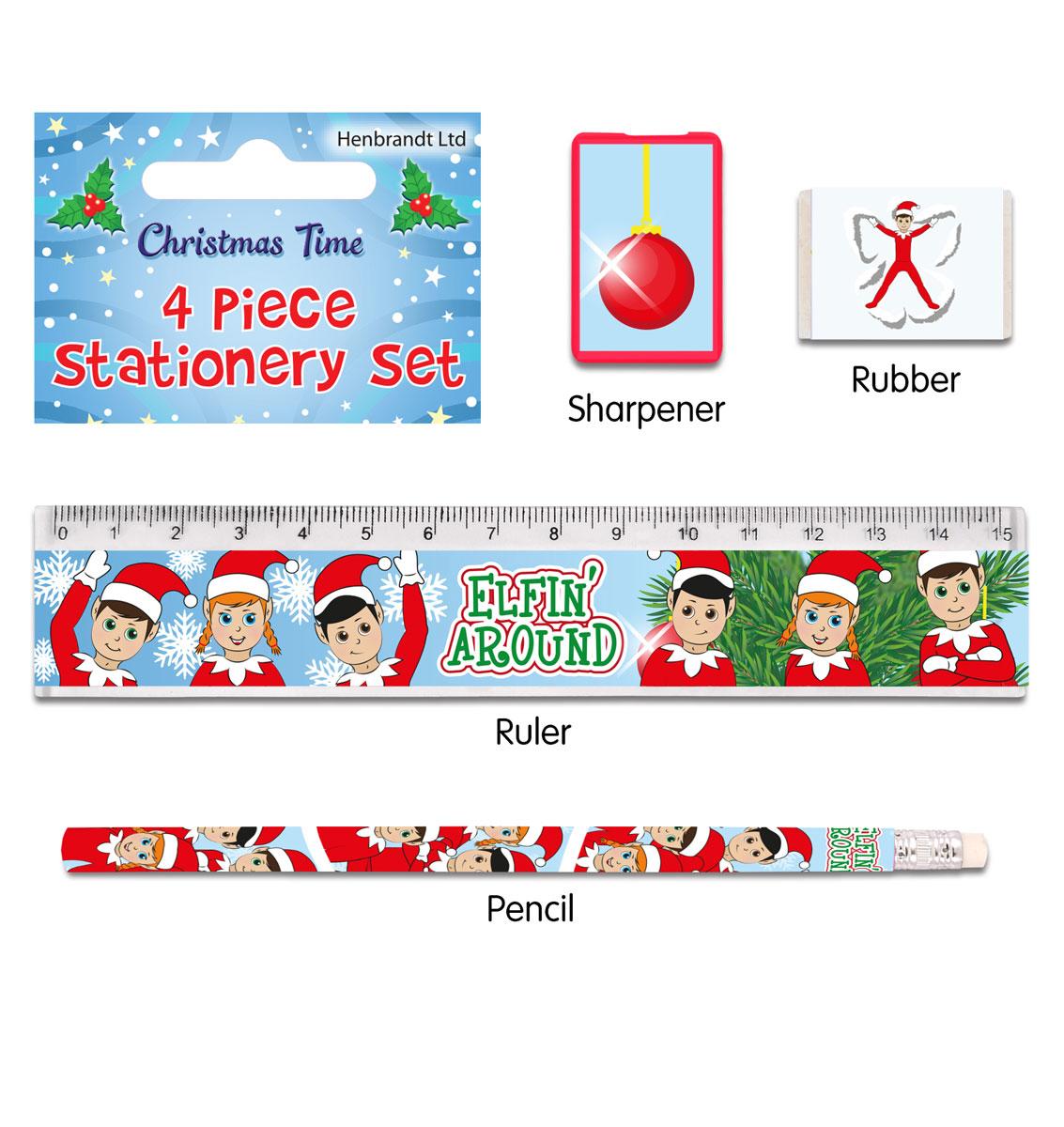 ELFIN Around Stationery Set by Henbrandt W51619 available here at Karnival Costumes online party shop
