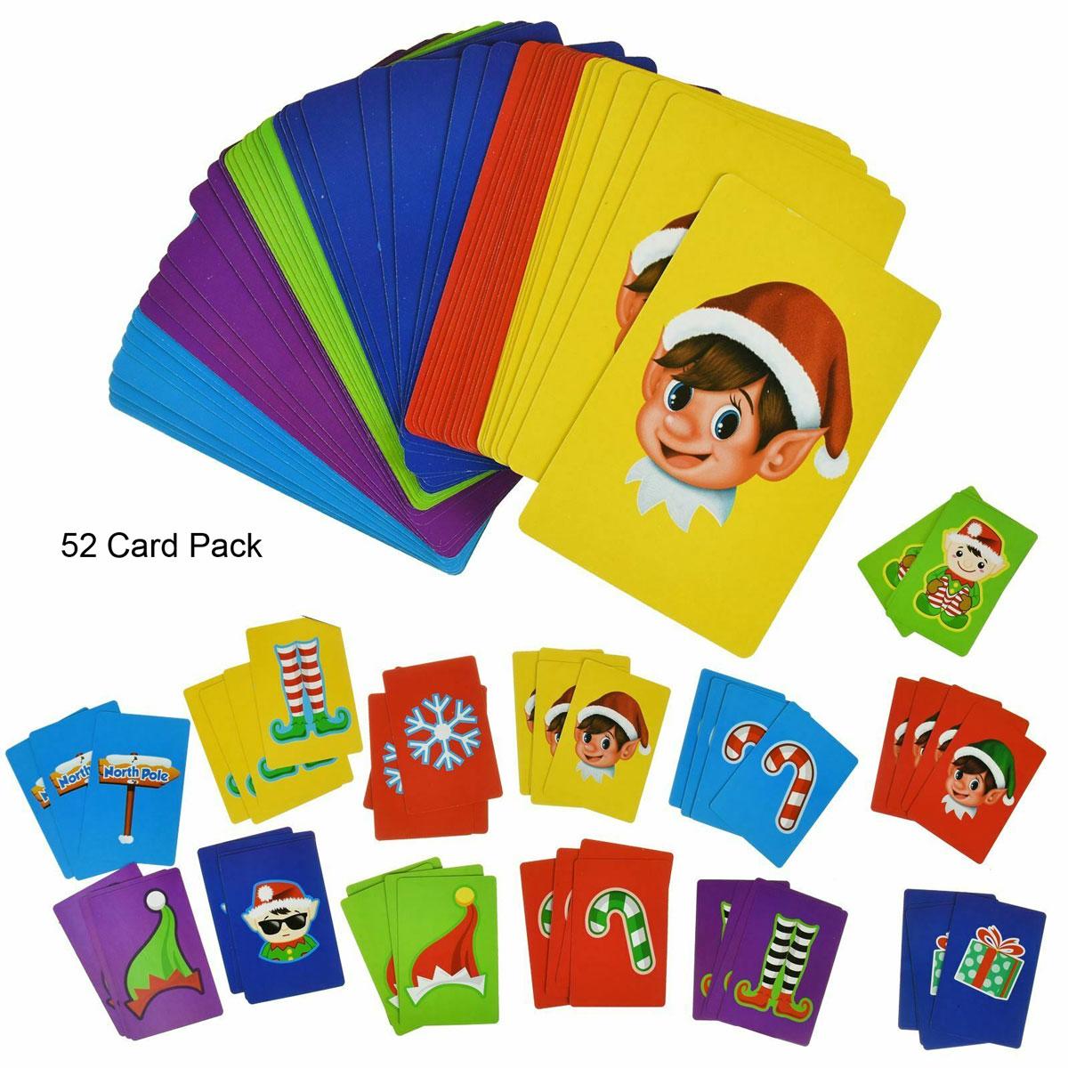 Elves Behaving Badly Jumbo Snap Card Game by PMS 380041 available here at Karnival Costumes online party shop