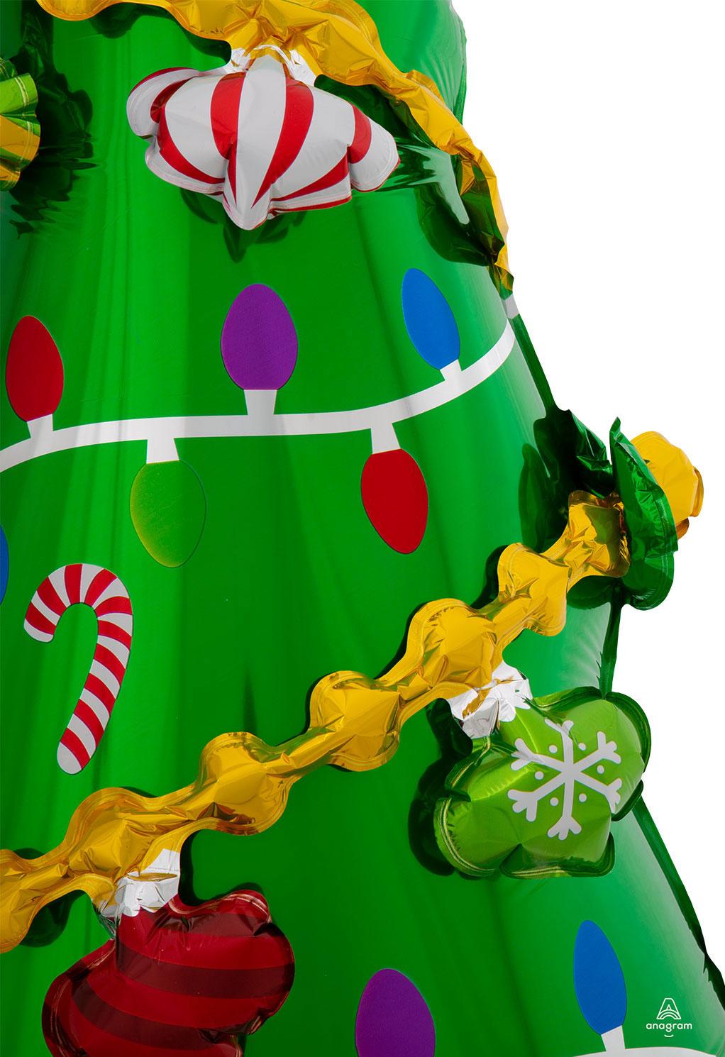 Christmas Tree Airloonz Air-Fill Character Balloon by Amscan 8311711 available here at Karnival Costumes online party shop