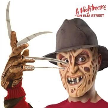 Nightmare on Elm Street horror movie costume and party accessories available here at Karnival Costumes online party shop