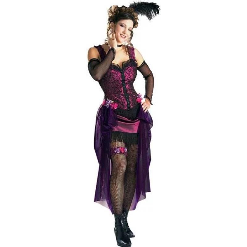 Deluxe Saloon Girl Costume by Rubies 56135 from our Wild West Fancy Dress available here at Karnival Costumes online party shop