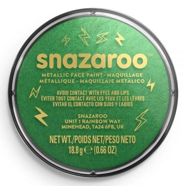 Electric Green face and body paint by Snazaroo 1118422 available here at Karnival Costumes online party shop