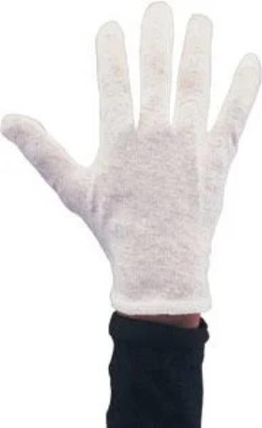 Men's White Cotton Gloves by Rubies 336W available in the UK here at Karnival Costumes online party shop