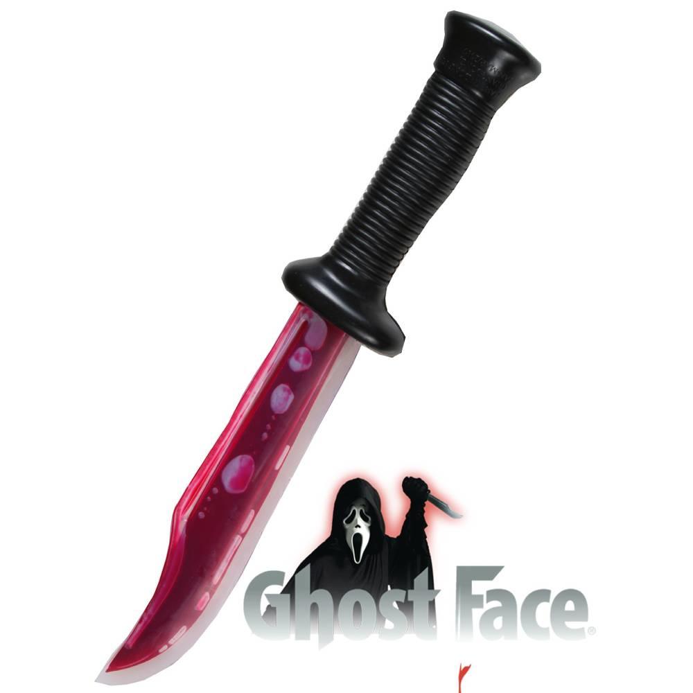 Licensed Ghostface Scream Bloody Knife by Fun World 9019 and available at Karnival Costumes online Halloween party shop