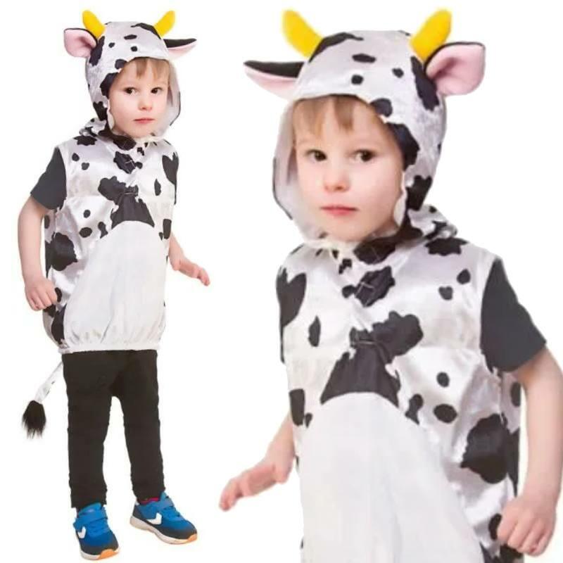 Childs Freisian Cow Tabard Fancy Dress by Wicked Costumes KA5911 — free download