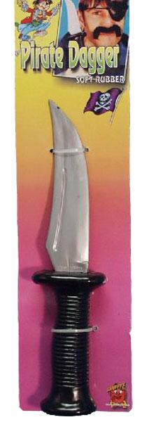 Soft Rubber Dagger Play Weapon for Pirates or Soldiers from Karnival Costumes