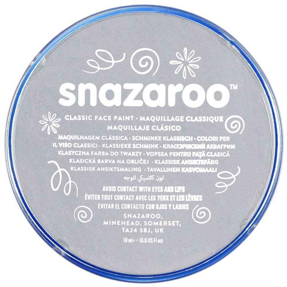 Light Grey Face and Body Paint 18ml by Snazaroo 1118122 available here at Karnival Costumes online party shop