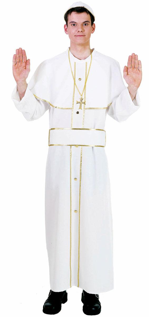 Adult Pope Costume by Bristol Novelties AC643 available here at Karnival Costumes online party shop