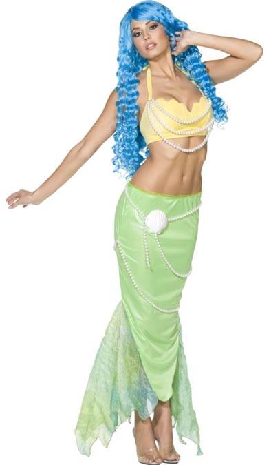 Storybook Little Mermaid costume for women by Smiffy 36110 available in sizes sml-lrg from Karnival Costumes
