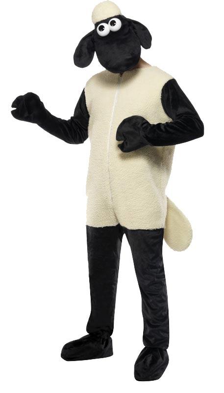 Adult's Shaun the Sheep costume by Smiffys 31329 available here at Karnival Costumes online party shop