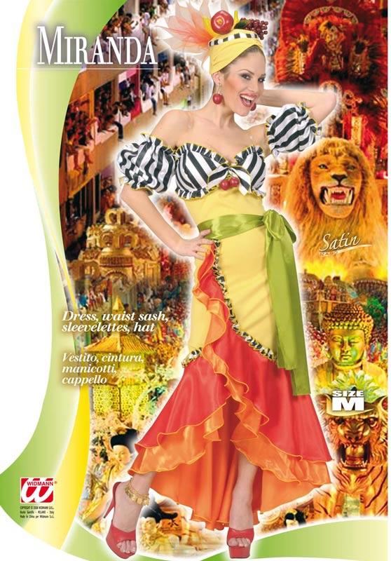 Rio Miranda Carnival Fancy Dress Costume - Pack Shot