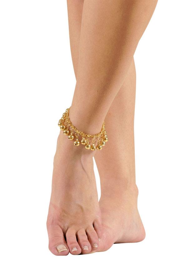 Anklets with Golden Bells by Widmann 2926G available here at Karnival Costumes online party shop