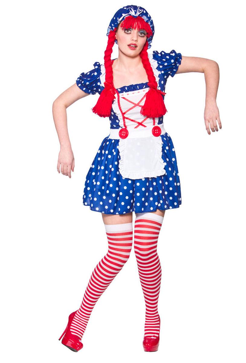 Rag Doll fancy dress costume for adults EF-2201 available here at Karnival Costumes online party shop