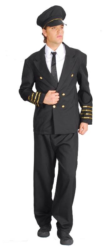 Airline Pilot Captain Fancy Dress Costume
