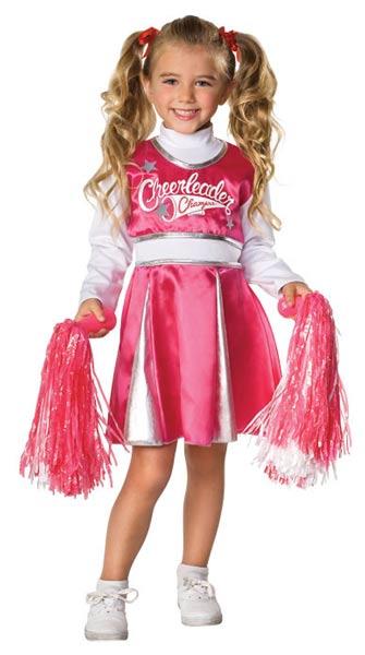 Retro style cheerleader fancy dress costume for girls by Rubies 882688 available here at Karnival Costumes online party shop
