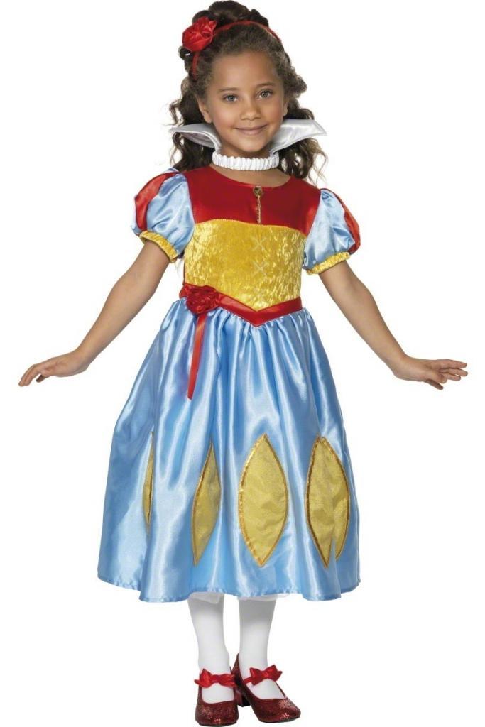 Girl's Snow White fancy dress by Smiffys 34282 available here at Karnival Costumes online party shop