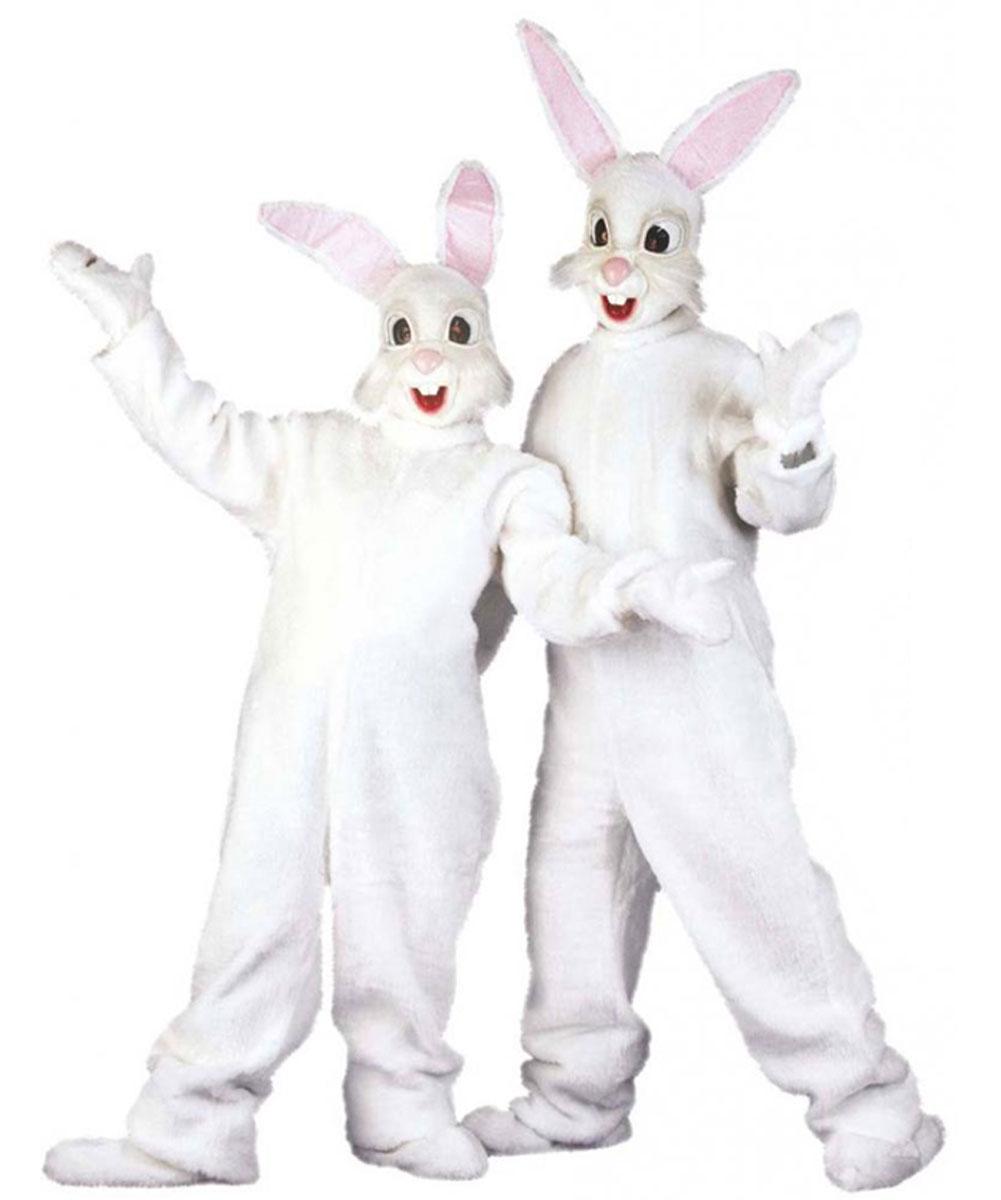 Plush Easter Bunny Costume  by Widmann 2751Y available here at Karnival Costumes online Easter party shop