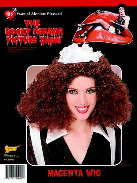 Rocky Horror Show Magenta Costume Wig by Forum Novelties 55026 from a collection of character wigs at Karnival Costumes online party shop