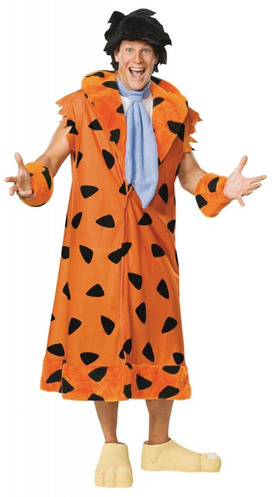 Stoneage Deluxe Fred Flintstone Costume by Rubies 888436 for Adults from Karnival Costumes online party shop