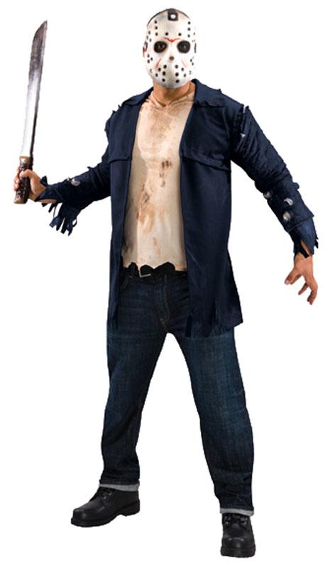 Deluxe Friday 13th Jason Voorhees costume by Rubies 889071 available here in the UK at Karnival Costumes online Halloween party shop
