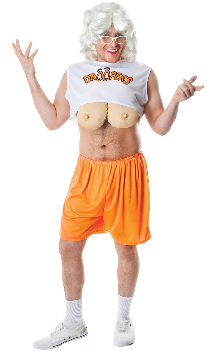 Droopers Hooters Waitress Costume by Bristol Novelties AC789 available here at Karnival Costumes online party shop
