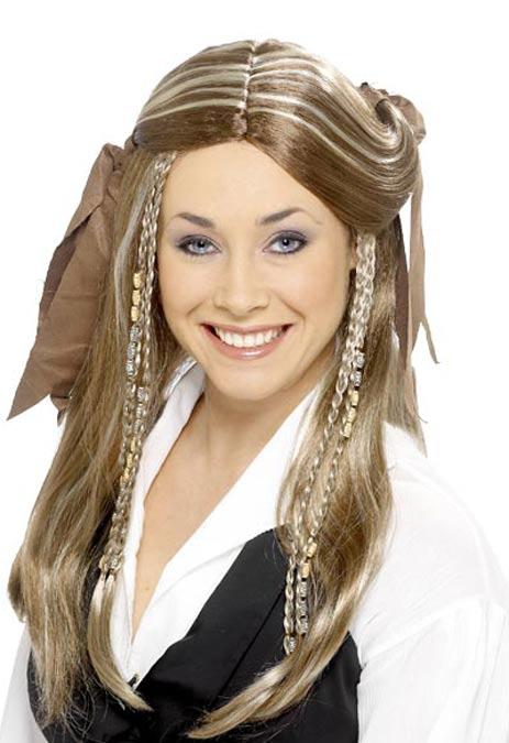 Buccanneer Babe Pirate Lady's Wig